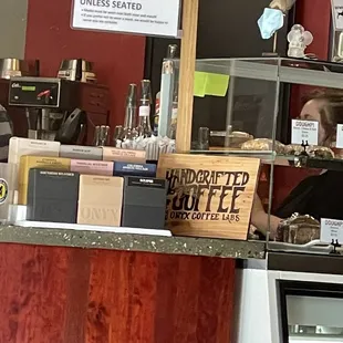 a man working behind the counter