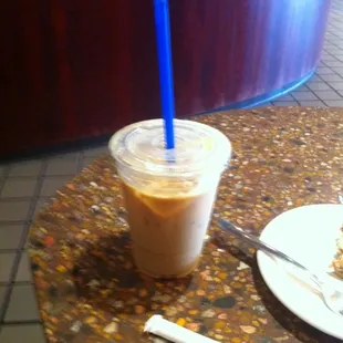 Pumpkin chia tea latta