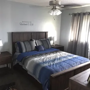 Corinth Bed frame &amp; night stands