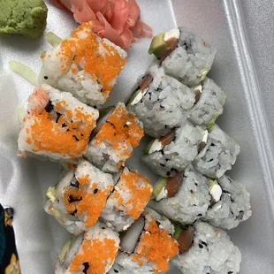 sushi and sashimi, sushi, sashimi, food