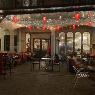 Outdoor seating