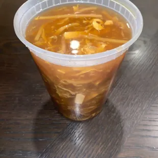 Large hot &amp; sour soup