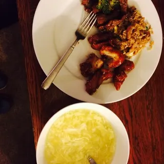 Egg Flower Soup with Corn