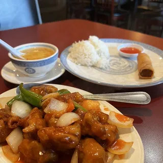 Sweet and Sour Pork Lunch