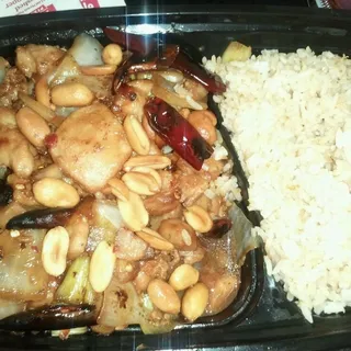 Kung Pao 3 Flavors Lunch
