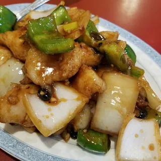 Fish with Black Bean Sauce