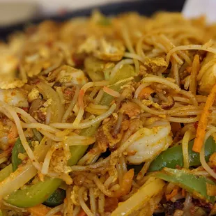 a close up of a plate of food