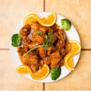 Orange sauce chicken