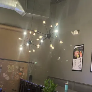 a dining area