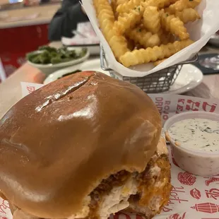 Hot Chicken Sandwich