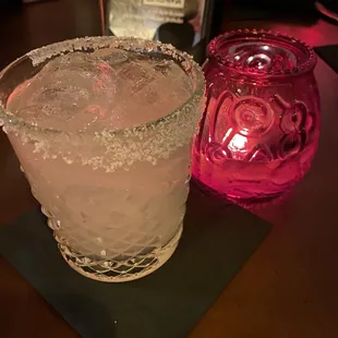 Spicy margarita at #RedlightLoungeTucson  11/27/21 #TucsonAZ #Arizona #TheDowntownCliftonHotel #Yelp #bar #drinks #jenniinsocal