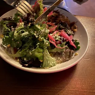 Well sourced salad ingredients! Simple concept - harder to pull off in the desert.