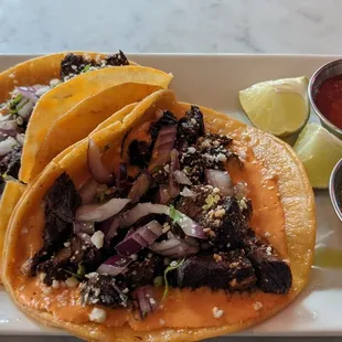 Tacos at The Red Light Lounge