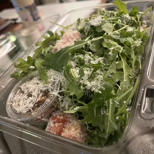 Side salad is yummy!