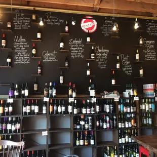 Wine selection