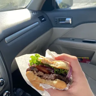 the interior of a car