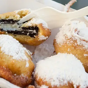 Fried oreos