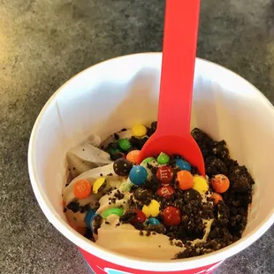 Frozen yogurt