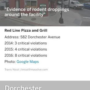 the location of the restaurant