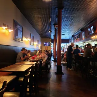 Seating and Bar Areas at Red Lion Grog House