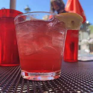 Pink Lion Lemonade cocktail!