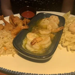 Seaside Shrimp Trio