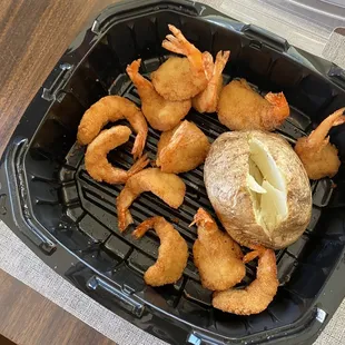 Fried shrimp