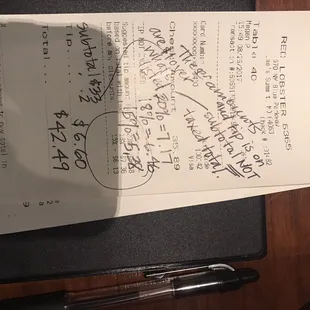 Overinflated tip "suggestions."