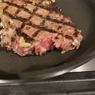 WELL DONE steak... MOOOO