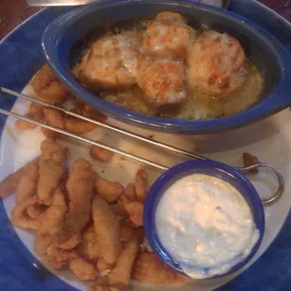 Seafood-Stuffed Mushrooms