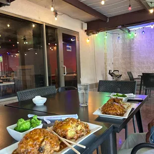 Outdoor seating