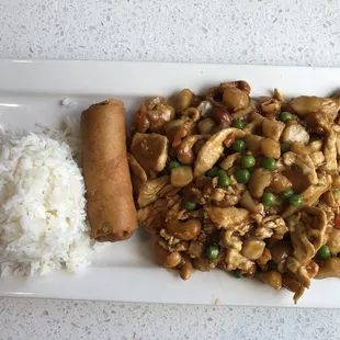 a plate of food