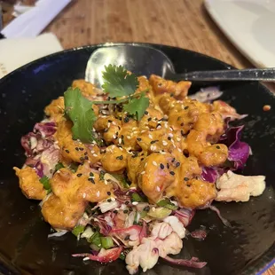 a plate of food
