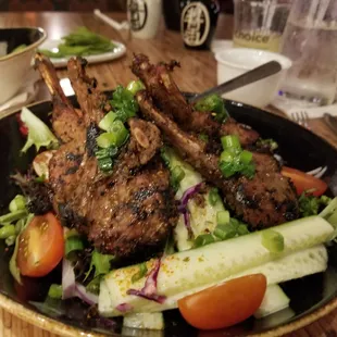 Lemongrass lamb chops