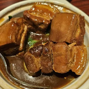 a bowl of beef stew