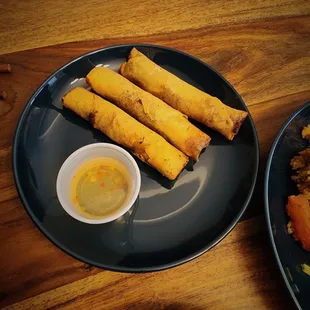 Fried Egg rolls.