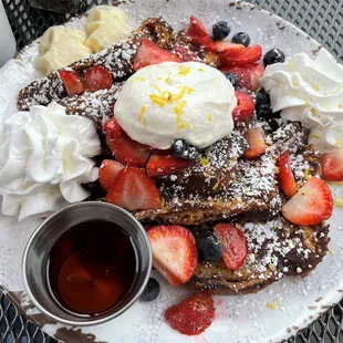 Lemon Ricotta Berry French