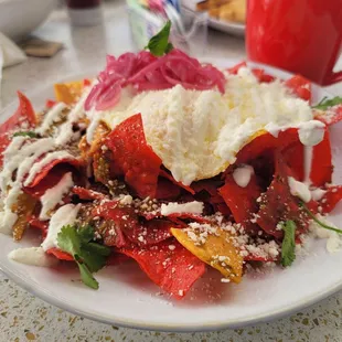 Chicken Tinga Tostadas