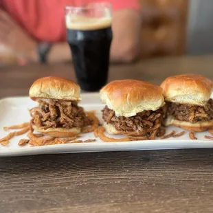 BBQ Brisket Sliders