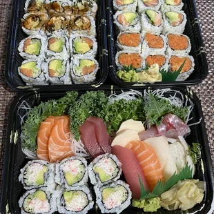 3. Sushi and Sashimi Lunch Any 2 Roll Combination Lunch