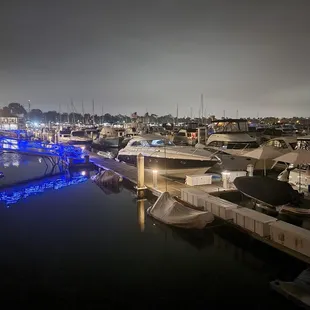 The view from the patio over the water