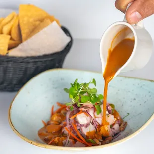 Ceviche Caliente