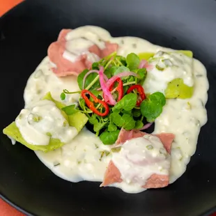 Raviolis de Cangrejo