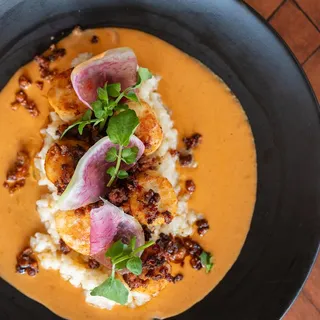 Scallops with Chorizo