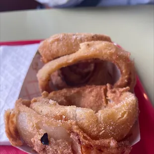 Cornmeal Onion Rings