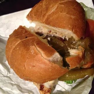 Verde Chicken Burger