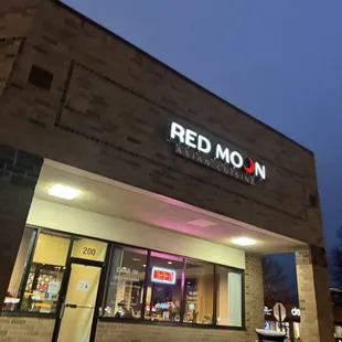 Outside of restaurant