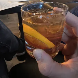 Smoked Old Fashioned