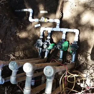 Irrigation re pipe