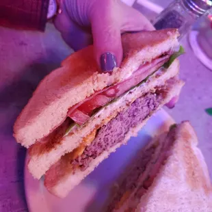 The Dagwood sandwich- tasty!